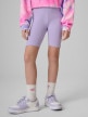 mini: Dziewczęce kolarki dzianinowe 4F 4FJRSS26TSTIF038 - fioletowe (2)