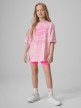 mini: Dziewczęce kolarki dzianinowe 4F 4FJRSS26TSTIF038 - różowe (5)