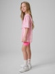 mini: Dziewczęce kolarki dzianinowe 4F 4FJRSS26TSTIF038 - różowe (3)