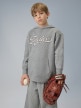 mini: Chłopięca bluza nierozpinana z kapturem 4F 4FJRSS26TSWSM2636 - szara (1)