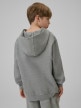 mini: Chłopięca bluza nierozpinana z kapturem 4F 4FJRSS26TSWSM2636 - szara (6)