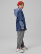 mini: Chłopięca bluza nierozpinana z kapturem 4F 4FJRSS26TSWSM2637 - denim (4)