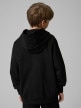 mini: Chłopięca bluza rozpinana z kapturem 4F 4FJRSS26TSWSM3051 - czarna (6)