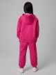 mini: Dziewczęce spodnie dresowe joggery 4F 4FJRSS26TTROF1795 - różowe (6)