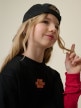 mini: Dziewczęcy t-shirt z nadrukiem 4F 4FJRSS26TTSHF3680 - czarny (4)
