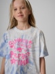 mini: Dziewczęcy t-shirt z nadrukiem 4F 4FJRSS26TTSHF3909 - multikolor (3)