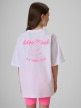 mini: Dziewczęcy t-shirt z nadrukiem 4F 4FJRSS26TTSHF3910 - biały (4)