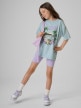 mini: Dziewczęcy t-shirt z nadrukiem 4F 4FJRSS26TTSHF3981 - niebieski (2)