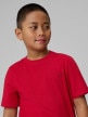 mini: Chłopięcy t-shirt bez nadruku 4F 4FJRSS26TTSHM3598 - czerwony (3)