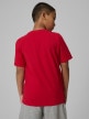 mini: Chłopięcy t-shirt z nadrukiem 4F 4FJRSS26TTSHM3599 - czerwony (4)