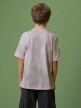 mini: Chłopięcy t-shirt z nadrukiem 4F 4FJRSS26TTSHM3693 - beżowy (6)