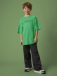 mini: Chłopięcy t-shirt z nadrukiem 4F 4FJRSS26TTSHM3696 - zielony (5)