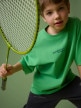 mini: Chłopięcy t-shirt z nadrukiem 4F 4FJRSS26TTSHM3696 - zielony (4)