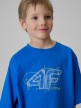 mini: Chłopięcy t-shirt z nadrukiem 4F 4FJRSS26TTSHM3857 - niebieski (3)