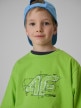 mini: Chłopięcy t-shirt z nadrukiem 4F 4FJRSS26TTSHM3857 - zielony (3)