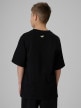 mini: Chłopięcy t-shirt z nadrukiem 4F 4FJRSS26TTSHM3904 - czarny (4)
