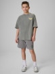 mini: Chłopięcy t-shirt z nadrukiem 4F 4FJRSS26TTSHM3906 - szary (2)