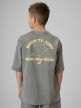 mini: Chłopięcy t-shirt z nadrukiem 4F 4FJRSS26TTSHM3906 - szary (4)