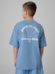 mini: Chłopięcy t-shirt z nadrukiem 4F 4FJRSS26TTSHM3906 - niebieski (4)