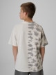 mini: Chłopięcy t-shirt z nadrukiem 4F 4FJRSS26TTSHM4168 - szary (4)