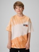 mini: Chłopięcy t-shirt z nadrukiem 4F 4FJRSS26TTSHM4172 - multikolor (1)