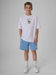 mini: Chłopięcy t-shirt z nadrukiem 4F 4FJRSS26TTSHM4276 - biały (3)