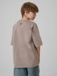mini: Chłopięcy t-shirt z nadrukiem 4F 4FJRSS26TTSHM4279 - szary (4)