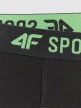 mini: Chłopięce bokserki (3-pack) 4F 4FJRSS26UBXSM095 - czarne (4)