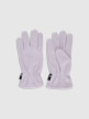  4F JUNIOR Dziecięce rękawiczki polarowe 4F 4FJWAW25AGLOU156  fioletowe Jasny fiolet