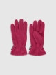  4F JUNIOR Dziecięce rękawiczki polarowe 4F 4FJWAW25AGLOU156  różowe Różowy