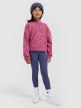 mini: Dziewczęcy polar ze stójką 4F 4FJWAW25TFLEF342 - różowy (6)