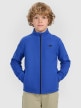  4F JUNIOR Chłopięcy polar ze stójką 4F 4FJWAW25TFLEM413  niebieski Niebieski