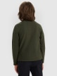 mini: Chłopięcy polar ze stójką 4F 4FJWAW25TFLEM413 - khaki (6)