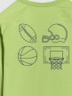 mini: Chłopięcy longsleeve z nadrukiem 4F 4FJWAW25TLONM484 - zielony (8)