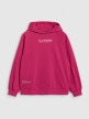 mini: Dziewczęca bluza nierozpinana z kapturem 4F 4FJWAW25TSWSF1934 - różowa (7)
