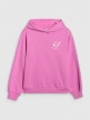 mini: Dziewczęca bluza nierozpinana z kapturem 4F 4FJWAW25TSWSF2147 - różowa (6)
