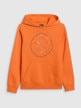 mini: Chłopięca bluza nierozpinana z kapturem 4F 4FJWAW25TSWSM1958 - cpomarańczowa (5)