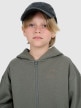 mini: Chłopięca bluza rozpinana z kapturem 4F 4FJWAW25TSWSM2135 - khaki (4)