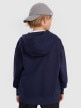 mini: Chłopięca bluza rozpinana z kapturem 4F 4FJWAW25TSWSM2135 - granatowa (6)
