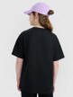 mini: Dziewczęcy t-shirt z nadrukiem oversize 4F 4FJWAW25TTSHF2387 - czarny (4)