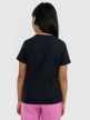 mini: Dziewczęcy t-shirt z nadrukiem 4F 4FJWAW25TTSHF2396 - czarny (5)