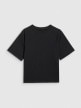 mini: Chłopięcy t-shirt oversize 4F 4FJWAW25TTSHM2411 - czarny (6)