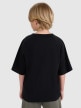 mini: Chłopięcy t-shirt oversize 4F 4FJWAW25TTSHM2411 - czarny (5)