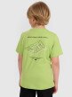 mini: Chłopięcy t-shirt z nadrukiem 4F 4FJWAW25TTSHM2415 - zielony (5)