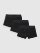 mini: Chłopięce bokserki 4F (3-pack) 4FJWAW25UBXSM061 - czarne (1)
