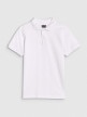 mini: Dziecięca koszulka polo 4F 4FJWMM00TPTSU513 - biała (8)