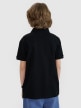 mini: Dziecięca koszulka polo 4F 4FJWMM00TPTSU513 - czarna (6)