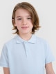 mini: Dziecięca koszulka polo 4F 4FJWMM00TPTSU513 - niebieska (3)