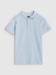 mini: Dziecięca koszulka polo 4F 4FJWMM00TPTSU513 - niebieska (5)