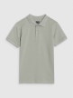 mini: Dziecięca koszulka polo 4F 4FJWMM00TPTSU513 - zielona (8)